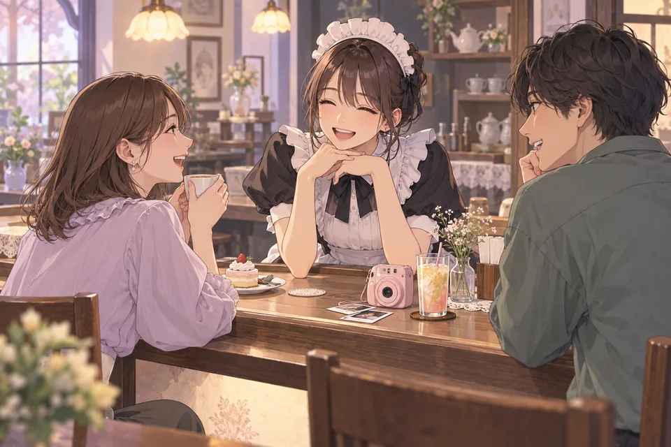 コンカフェの楽しみ方｜会話・チェキ・世界観を自分のペースで